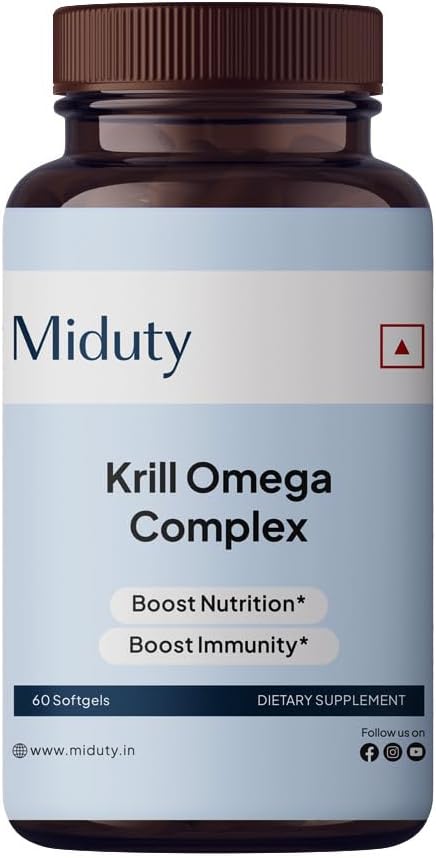 Óleo de Krill - Salmão selvagem - Ómega 3 Óleo de Krill - Astaxantina - EPA & DHA - 60 Softgels