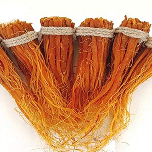 ZYCSLOVMGHD vermelho coreano Ginseng raizes-todas as peças da raiz - vermelho Panax Ginseng raízes 100g