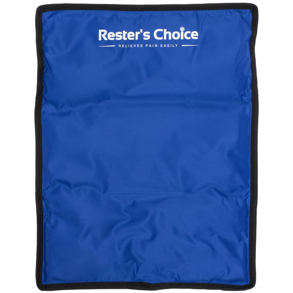 Gel Pacote de gelo flexível macio para lesões reutilizáveis - (Grande: 11"x14.5) para quadril, ombro, joelho, costas - Compresso de pacote frio confortável para inchaço, contusões, cirurgia