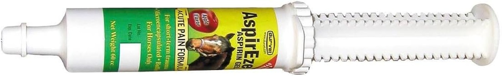 Durvet AspirEze Aspirin Gel Horse calmante Suplemento