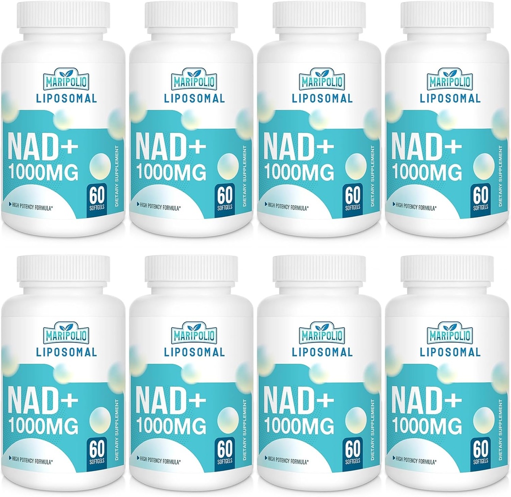 NAD lipossomal+ Suplemento 1000 mg . É o maior NAD Pontecy . Max Absorção . É o suplemento NAD puro .