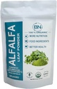 Alfalfa Folha em pó - Suplemento Verde Superalimentar para Bebidas, Chá, Shakes, Vegan, Sem glúten, Não OGM, Kosher