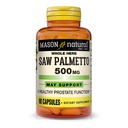 MASON NATURAL Serra Palmetto 500 mg, Suporta Saúde Próstata e Função Urinária, 90 Cápsulas
