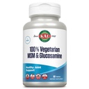 KAL 100% Vegetarian HSH & Glucosamina - Apoio Conjunto saudável - Vegan Glucosamina e MSM Suplemento - Made Without Shellfish - Lab verified - 60-Day Garantia - 60 Servings, 60 Tablets