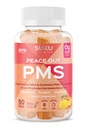 SUKU Vitaminas - Suplemento de Gummy PMS com Chasteberry para aliviar PMS e pastilhas de manga de pêssego Menopausa (50 Count)