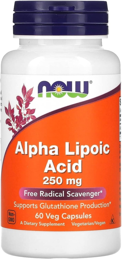 Agora Alimentos Ácido Alfa Lipóico 250mg, 60 CT