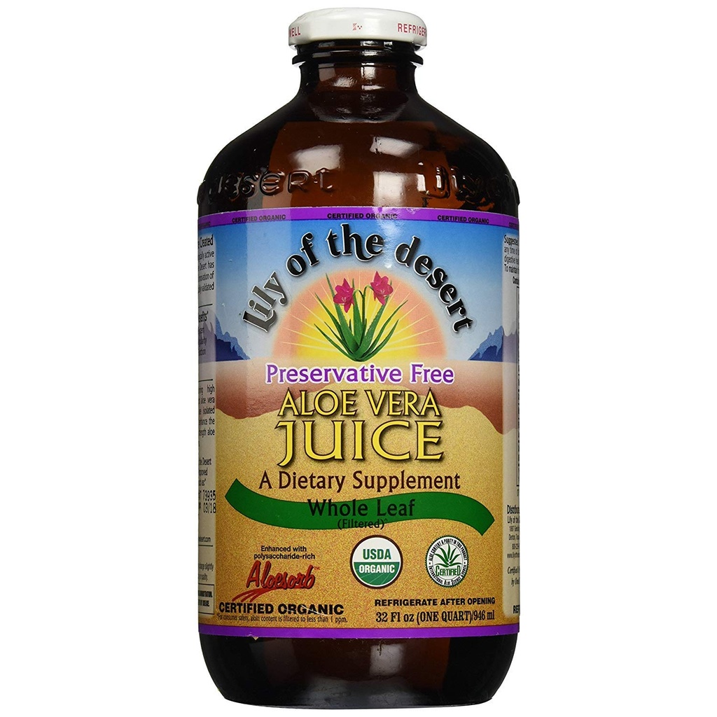 Lily Do Deserto Juice Aloe Vera Pf Whl Lea