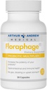 Arthur Andrew Medical, Floraphage, Fórmula prebiótica e multiplicador probiótico, 30 Cápsulas