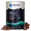 Gnarly Nutrition Vegan Plant Protein – Chocolate Vegan Protein Powder, NSF Sport Certified – Substituição de Refeição, Daily Nutritional Boost – Lactose Free Powder – Chocolate, 28,2 oz