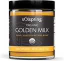 Dr. Mercola Solspring Orgânico Leite de Ouro Suplemento de ervas, 2.64 Oz. (75 g), Vegan Spice Mistura com Açafrão & Ginger, Não OGM, Glúten livre, Soy Free, USDA Orgânico