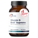 Designs para a saúde D-Evail Supreme - 5.000 UI Suplemento Vitamina D3 com VIT K (K1, K2 como MK-4) + GG - Osso, Cardiovascular + Suporte Imune - Melhor biodisponibilidade (60 Softgels)