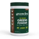 Verdes Primeiro Verdes Original Pó - 49 Superalimentos - Frutas e legumes orgânicos - Prebióticos, Probióticos & Enzimas Digestivas - Antioxidante Smoothie - Dairy Free, Vegan, Não-GMO (Chocolate, 30 Servings)