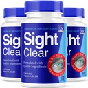 LIVORKA Sight Clear 20/20 Vision Support Supplement For Eyes - Fornecimento de 3 meses - Pacote de 3