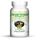 Epicor Power by Maxi Health: EpiCor com Extrato de Folha de Oliva - Levedura de Cerveja Processada - 60 Cápsulas Vegetarianas - Kosher