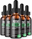 NutraRize (Pacote de 5 Gotas de Fluxo Potente, Suplemento avançado de próstata - Suporte Natural para a Saúde da Próstata, Força Máxima, PotentStream Reviews (150 Servings)