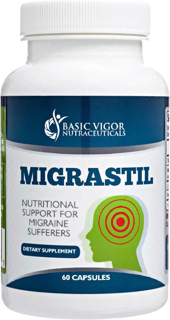 Migraine Stick & Migrastil Migraine Relief Cápsulas