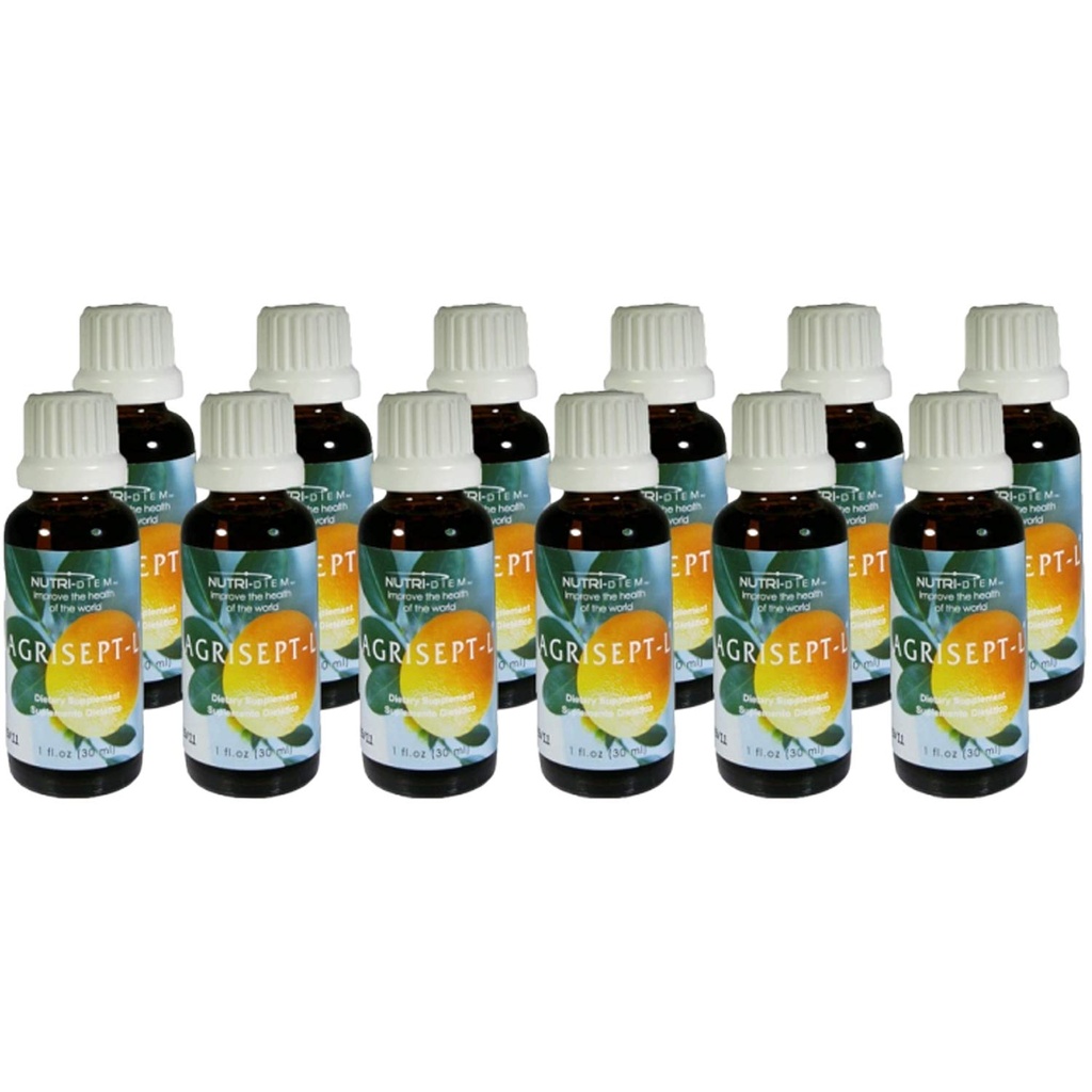 Agrisept - L Antioxidante 30ml (1 oz) 12 frascos por Nutri-Diem Inc.