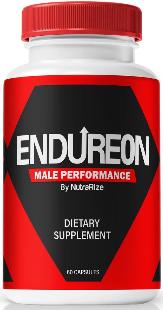 NutraRize Endureon Pills – Fórmula oficial de Endureon Pro com Ingredientes Naturais para ajudar no suporte de energia, resistência e confiança diária, pílulas fáceis de tomar (60 cápsulas)