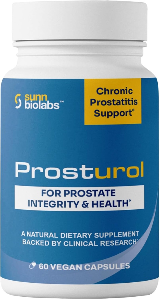 Tratamento de Prosturol ou Prostatitis CPPS para a Saúde Pélvica - 60 Cápsulas