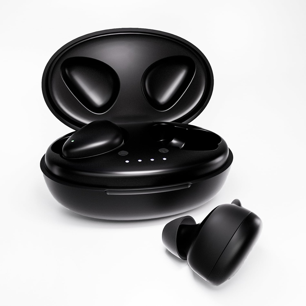 Aparelhos auditivos Bluetooth OTC para idosos e adultos fones de ouvido com cancelamento de ruído e redução de feedback; Auscultadores sem fio para indivíduos com deficiência auditiva e auditiva