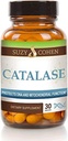Suzy Cohen Catalase 12,500 CATu Suplemento dietético, Enzima hepática, Neutraliza Peróxido de Hidrogênio, Suporta a pele, Cabelo e Bem-Estar Geral, 30 Cápsulas Atrasadas-Release