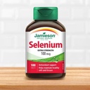 Jamieson Selenium Leveste 100mcg, 100 comprimidos