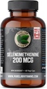 Selenium 200mcg Suplemento - Selenometionina - 60 v-caps por Pure Lab Vitaminas - Gluten Free Made in Canada.