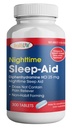 SAÚDE LFE HealthLife® Sleep Aid (Difenidramina HCl Caplets, 25 mg Blue)