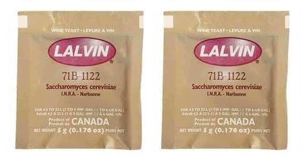 Lalvin 71B-1122 Levedo (Multi, Рwo Рack)