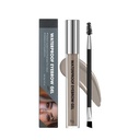Gel Impermeável para Sobrancelha, Fórmula de prova de secagem rápida de longa duração para criar brows de aparência natural, aplicação fácil para todos os tipos de pele (cinzento fumado, grande)