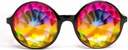 GloFX Xtra Lite Caleidoscope Óculos de vidro leve cristal EDM Festival Difraction Óculos