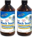 NORTE HERB & ESPECIARIA Óleo de semente preta - 16 fl oz, Pacote de 2 - Suporte Digestivo e Imune - Não-GMO - 192 Total Servings