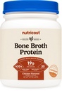 Proteína de caldo de osso de galinha (Flavorado de frango, 20 Servings)
