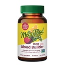 MegaFood Blood Builder Suplemento de Ferro para Mulheres e Homens - Aumente os níveis de ferro sem efeitos colaterais - Combates Fadiga - Vitamina B12, Ácido Fólico & Vitamina C - Vegan - 60 Mini Tablets (30 Servings)