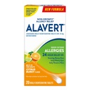 Alavert Alergia Alívio 24 horas, Citrus Burst Flavor, Comprimidos de Alergia Oral desintegrando, Anti-histamínico não-drowsy, Loratadina 10mg, 18 Conde