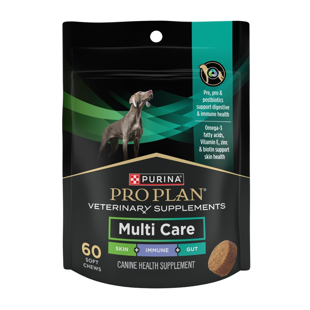 Purina Pro Plan Suplementos Veterinários Suplementos para cães de cuidados múltiplos - 60 quilates