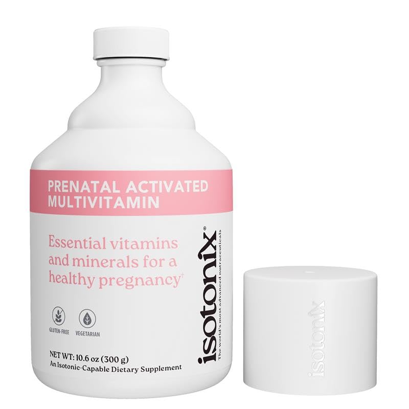 Isotonix Pré-natal Ativado Multivitamin, Vitaminas, Ajuda a contribuir para gravidez saudável, Ajuda a manter a pressão sanguínea normal, Ajuda a manter a pele saudável e cabelo, América do mercado (45 Servos)