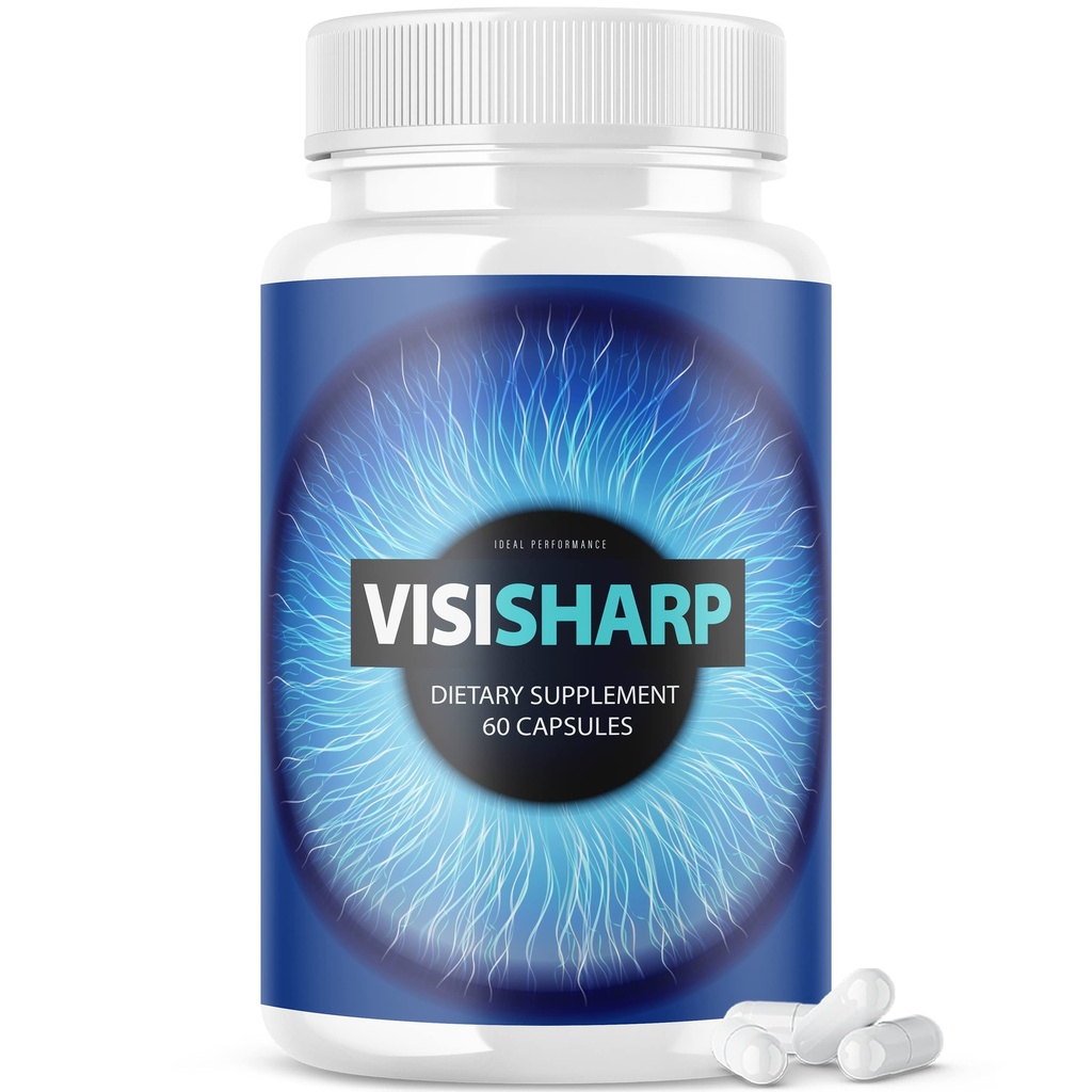 Visisharp Advanced Eye Health Formula para Eyes Pills Visi Sharp Supplement (60 Cápsulas)