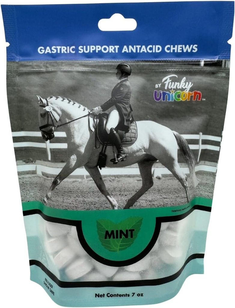 Funky Unicórnio Gastic Chews - sabor MINT