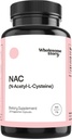 História saudável NAC Suplemento N Acetyl Cysteine 600 mg .. Fígado, Pulmão e Fertilidade Suporte .. 120 cápsulas .. 120 fornecimento de serviço