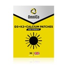 OmniCo - D3 + K2 + Patches de cálcio – Embalagem 30