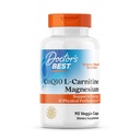 Melhor Coq10 do doutor/l-Carnitina/Magnesium Unique Blend, Suporta energia, massa muscular e recuperação muscular, bonés vegetarianos, 90Count