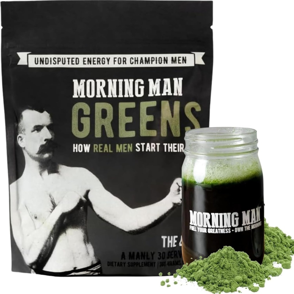 Melhor degustação de Verdes Superalimentos Probiótico Mix, 95mg Cafeína, Kick Start Your Morning, 75+ Vitaminas, Chá Verde & Extratos de Café, Enzimas Digestivas, Glúten Livre, Vegan, Energia, Gut Saúde, 30 Servings