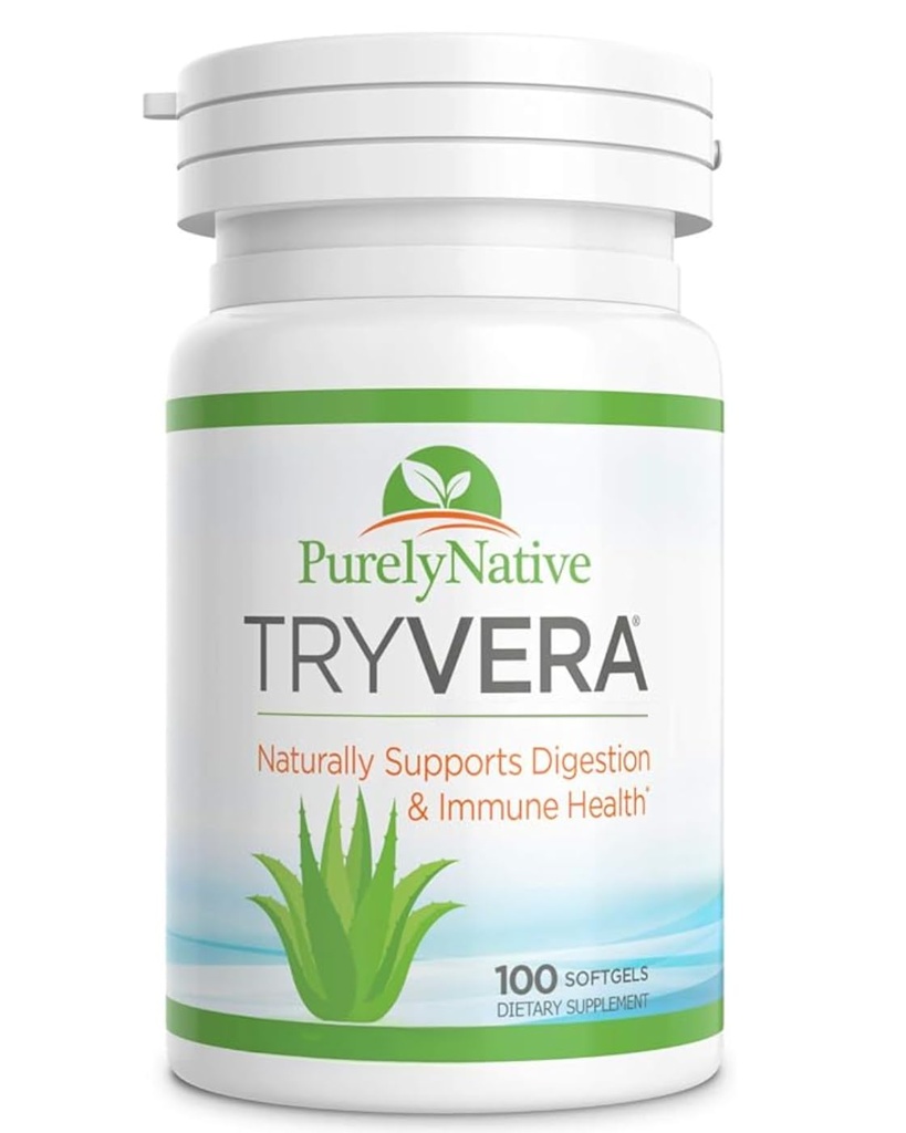 Aloe Vera Gels - Suportes para Cistite Intersticial, Gotejamento, Obstipação, Síndrome de Bowel Irritável, Colite Ulcerativa - 100 Softgels