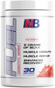 Combustível 2:1:1 BCAA pó, 5 gramas de BCAAs Aminoácidos, pós-treino de recuperação de bebida para construção muscular, recuperação e resistência, 30 Servings (Melancia)