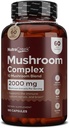 Complexo de Cogumelos, Cordyceps Mushroom, Reishi, Shiitake, Maitake e Lions Mane Supplement. Um suplemento de 10 cogumelos para apoiar a sua mente e corpo