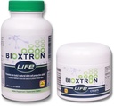 Bioxtron Life AFA Stem Cell Supplement - Apoio Conjunto e Dor Muscular - Apoio ao Sistema Imune - Suporte Níveis de Energia - Produção de Células-trons - Blue Green Algae Spirulina - 90 Caps + Creme 2 onças