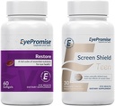 OlhoPromessa Restaurar Macular Saúde Suplemento Tela Escudo Teen Vitamina Olho Mastigável