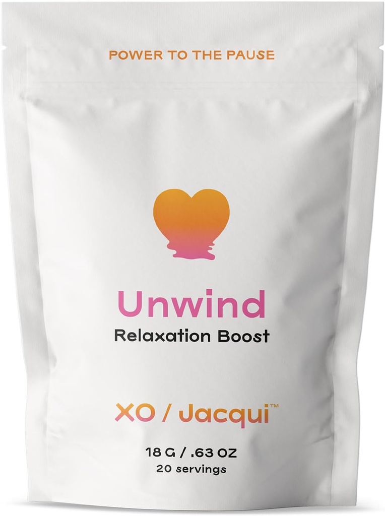 Descontrair Boost calmante natural orgânica menopausa apoio para alívio de estresse – Add-on Booster Protein Powder – Ajuda a aliviar sintomas menopausais - com camomila orgânica, lavanda e limão