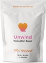 Descontrair Boost calmante natural orgânica menopausa apoio para alívio de estresse – Add-on Booster Protein Powder – Ajuda a aliviar sintomas menopausais - com camomila orgânica, lavanda e limão